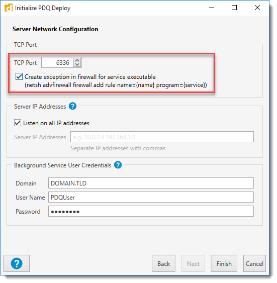 remotepc firewall ports