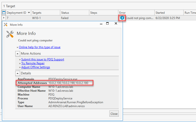 Weird RDP connections issues where it works using target IP but not target  DNS - Windows - Spiceworks Community